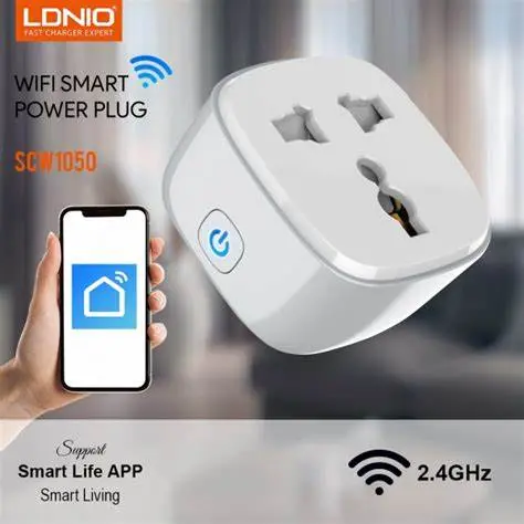 [Adaptador Cargador Power Plug Wifi Smart SCW1050] Adaptador Universal LDNIO SCW1050 Wifi Smart
