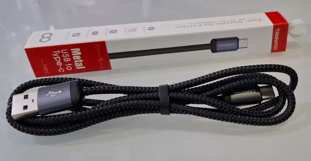 CABLE METAL TIPO C 1M 6A / S20C