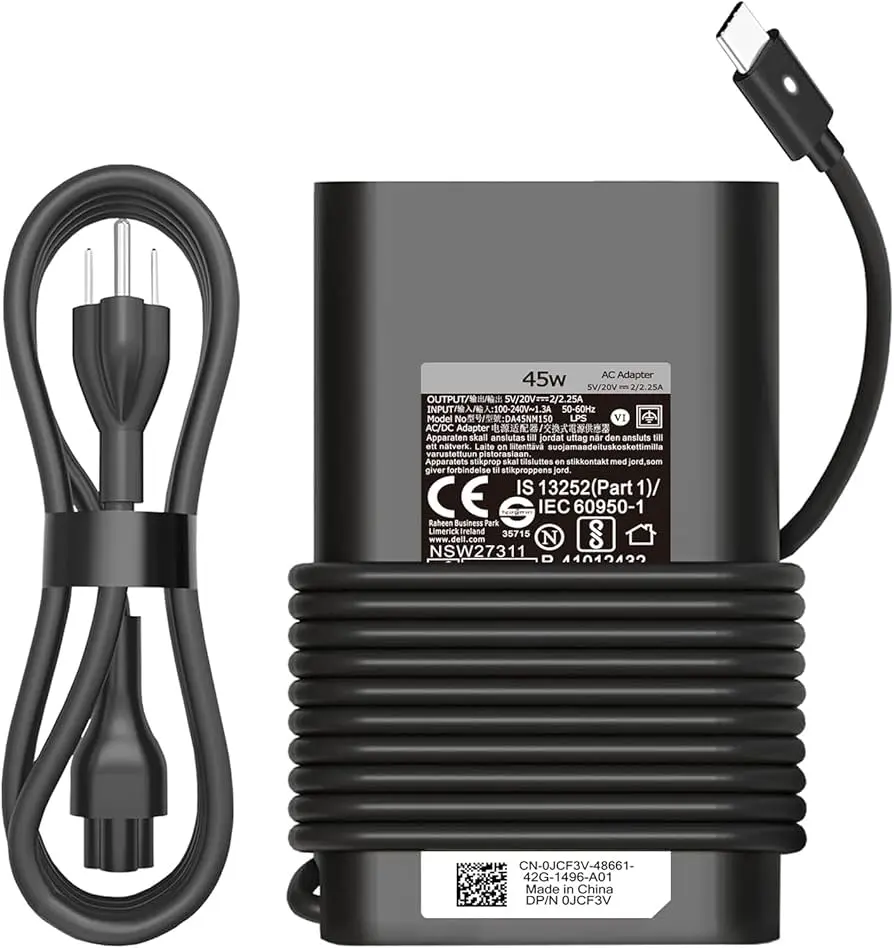 Cargador Genuine DELL 45W Tipo C