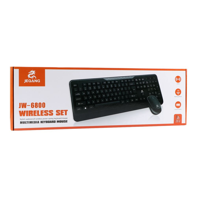 Teclado con Mouse Ina JW-6800