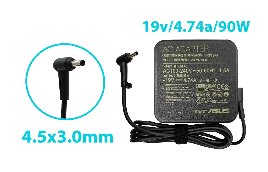 [AS 90W 4.5x3.0] Cargador Genuine ASUS 90W 4.5*3.0