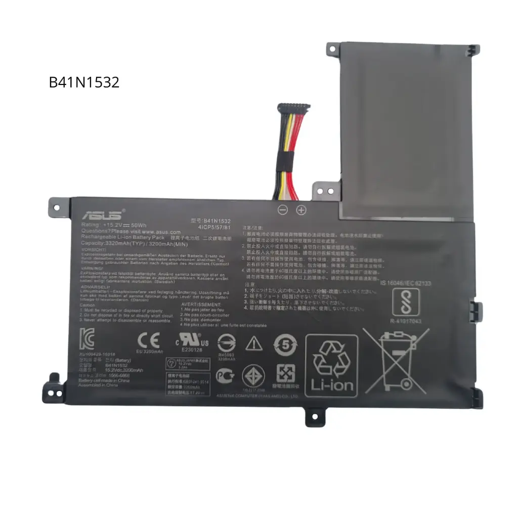 [B41N1532] Bateria Genuine ASUS B41N1532