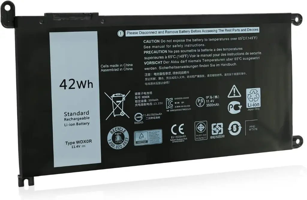 Bateria Genuine DELL WDX0R