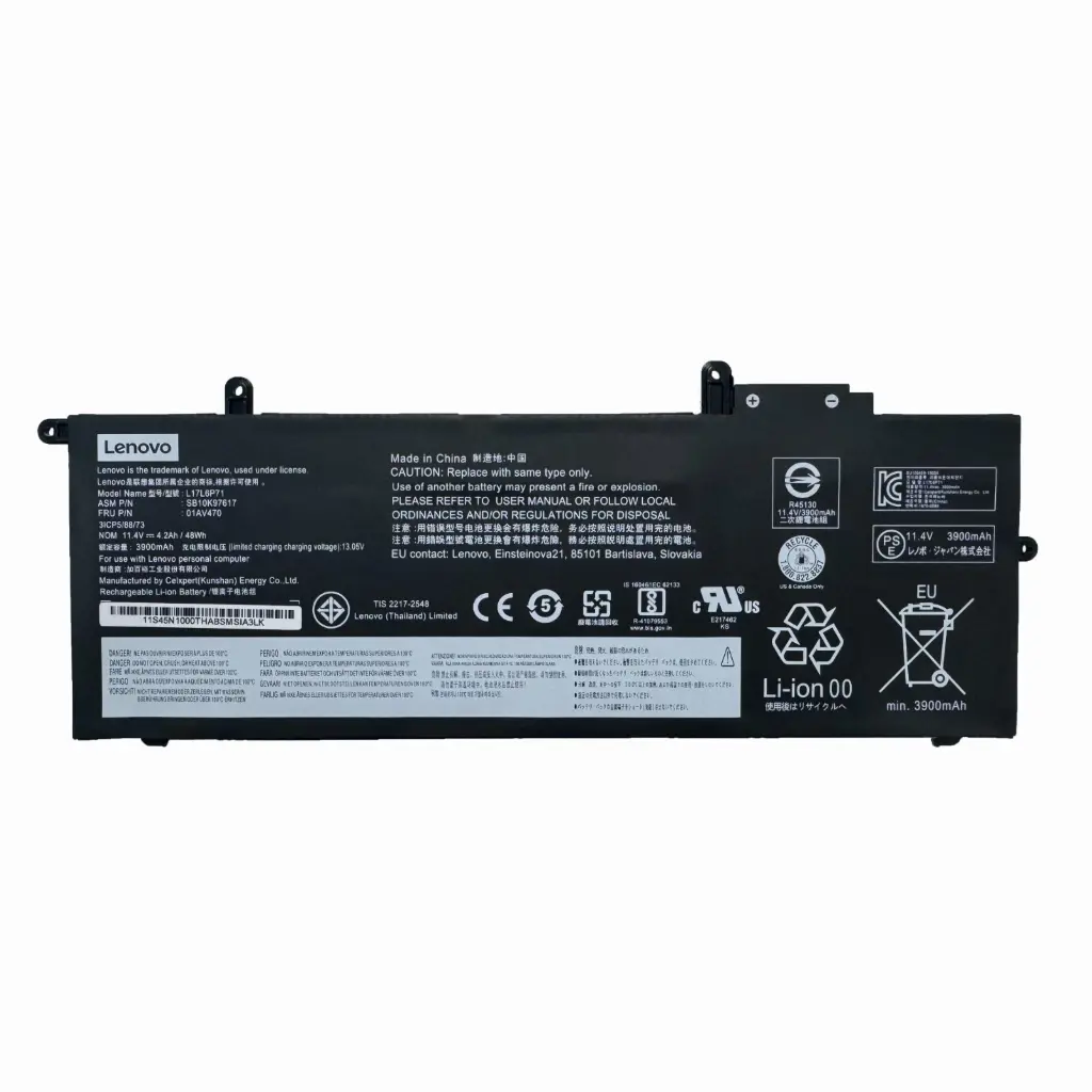 Bateria Genuine LENOVO L17C6P71 L17L6P71 L17M6P71 01AV470 01AV485