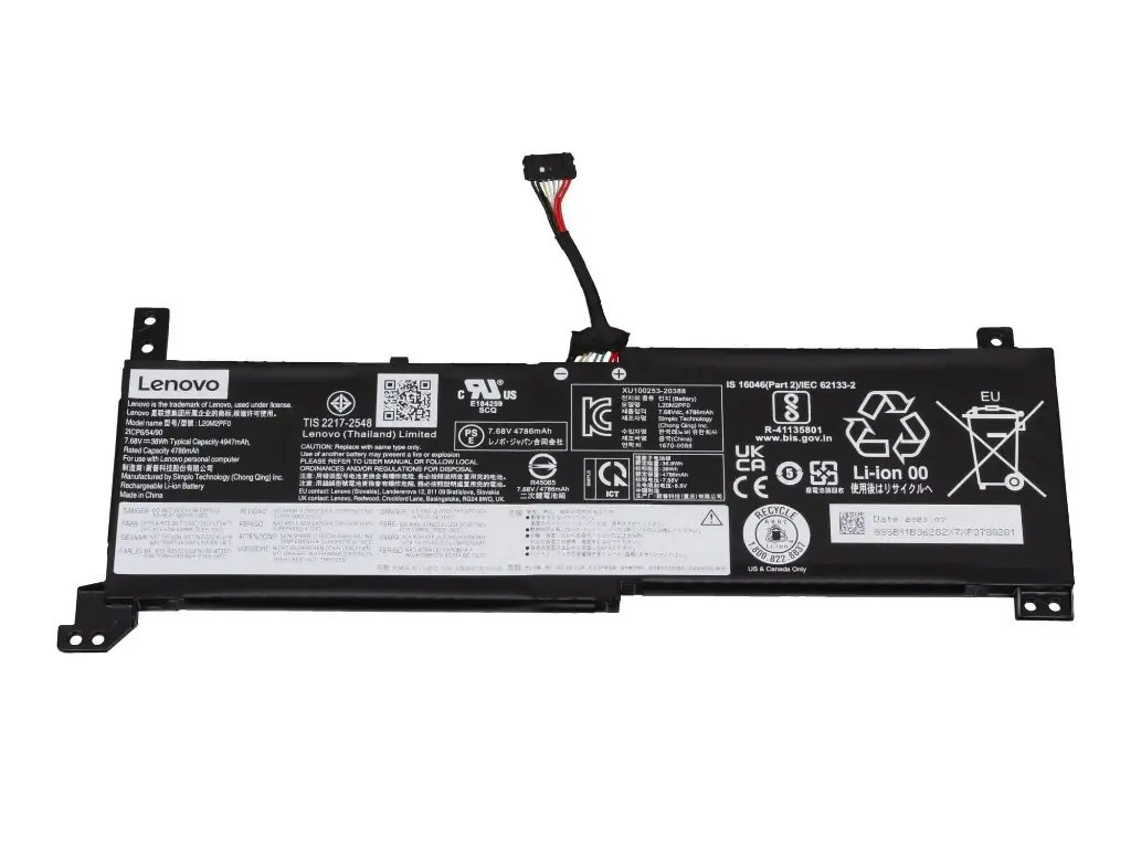 [L20C2PF0] Bateria Genuine LENOVO L20L2PF0-L20C2PF0