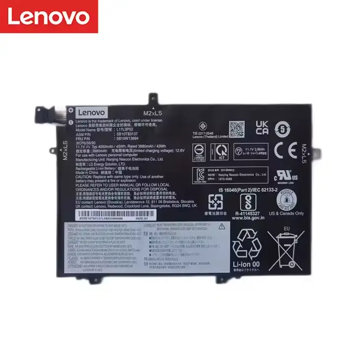 Bateria Genuine LENOVO L17L3P52