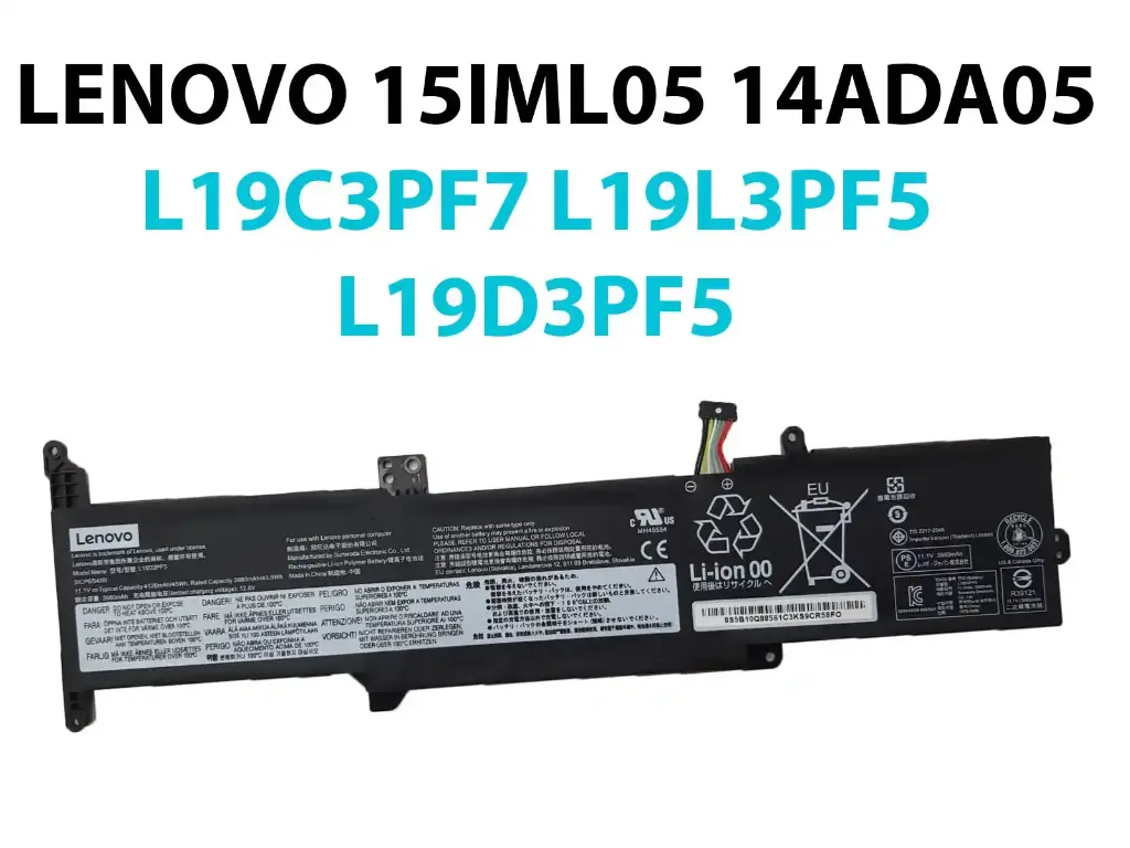 [L19C3PF7] Bateria Genuine LENOVO L19D3PF5 / L19C3PF7