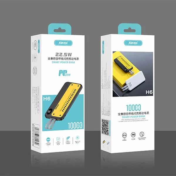 Batería PowerBank Kekaxy H6 10000mAh