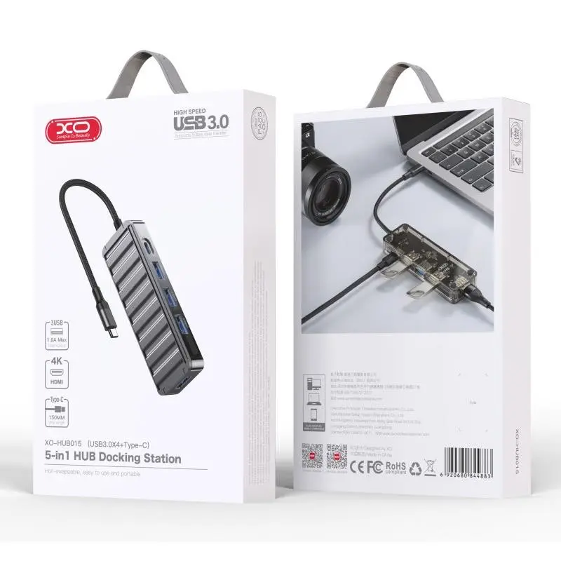 Adaptador DCO xo-hub015 5en1