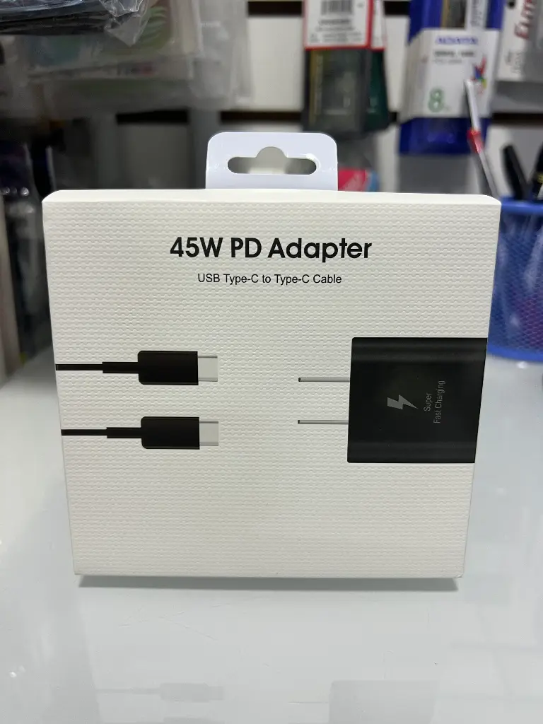 [45W PD Cable USB-C] Cargador 45W PD Cable USB-C para S21/S22
