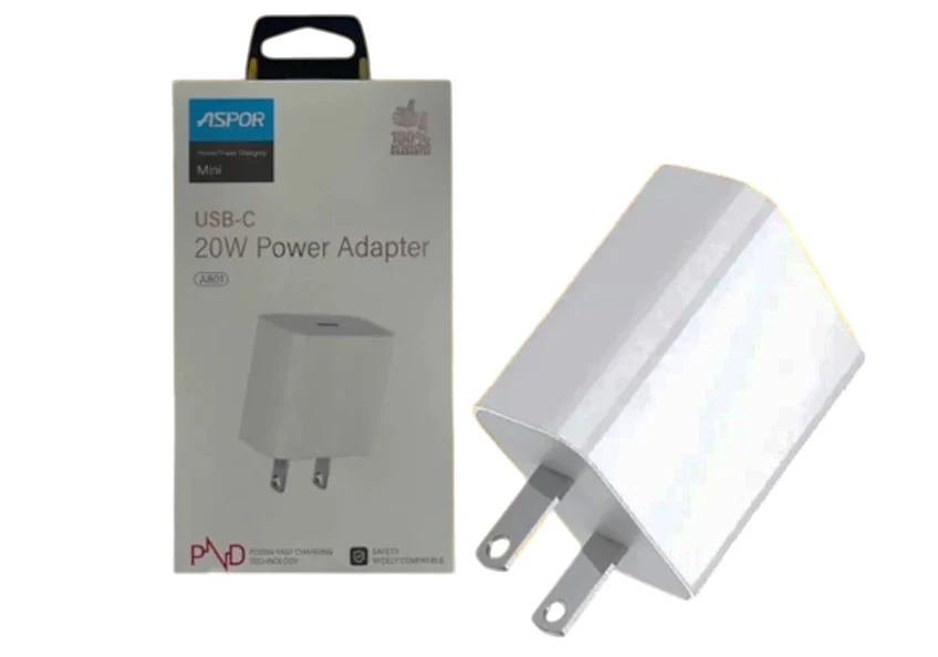 Cargador con cable TPC-TPC ASPOR A801