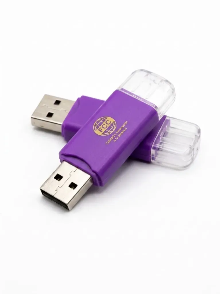 Lector de Tarjeta Micro SD a USB FCC