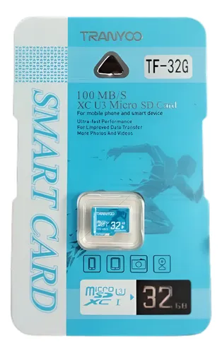 [SD 32GB TRAN] Memoria Micro SD 32GB TRANYOO
