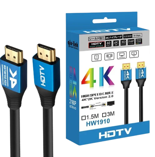 Cable HDTV 4K 5M HW1910