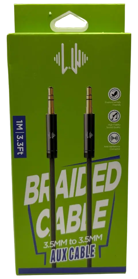 [Cable AUX-AUX 5m Audio LW05] Cable Audio LW05 5M