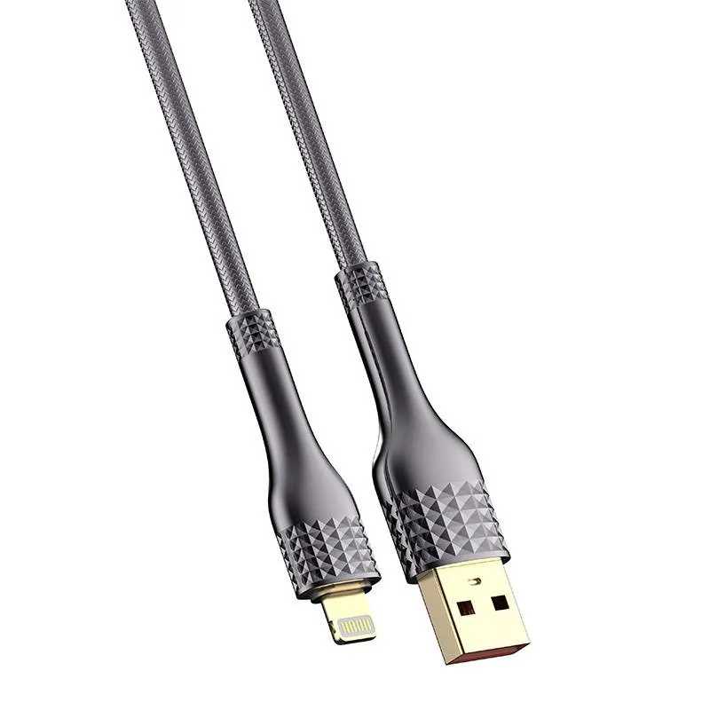 Cable USB-IP 30W LDNIO LS652 dorado 2M 