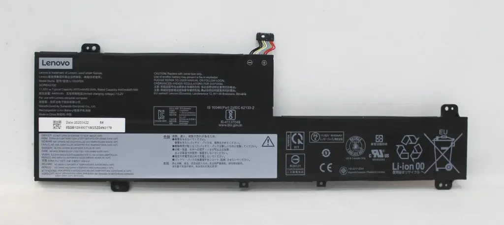 [L19D3PD6] Bateria Genuine LENOVO L19D3PD6