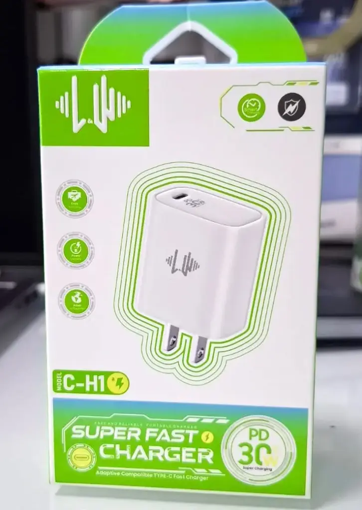 CARGADOR SOLO C-H1 TPC 30W 
