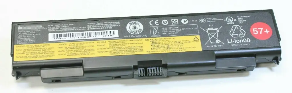 Bateria Genuine LENOVO 57+ 45N1144 45N1145 57Wh 