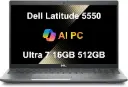 Laptop Dell Latitude 5550  | Intel 12-Core Ultra 5 125U (Beat i7-1355U) |  16GB DDR5 RAM | Almacenamiento 512GB SSD | Pantalla 15.6" (Extraida de entorno corporativo)