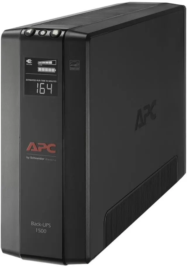 [UPS APC 1500VA] APC Back-UPS Pro 1500VA UPS Battery Backup & Surge Protector, BX1500M Backup Battery Power Supply Visit the APC Store