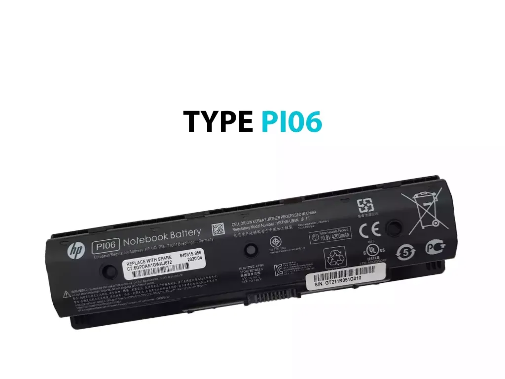 [H PI06] Bateria Genuine HP PI06
