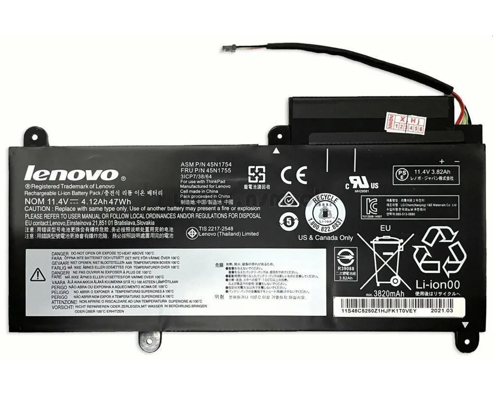 [LE-45N1757] Bateria Genuine LENOVO 45N1757