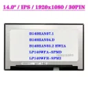Pantalla para laptop B140HAN04.D | LCD 14 pulg | WUXGA FHD (1920x1080) | 30 pines | Con Brackets | conector inferior derecha | Mate (copia)