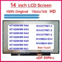 Pantalla LCD NT140WHM-N45|  para laptop 14" | HD (1366x768) | 30 pines eDP  | Sin Brackets | Conector inferior derecha (copia)