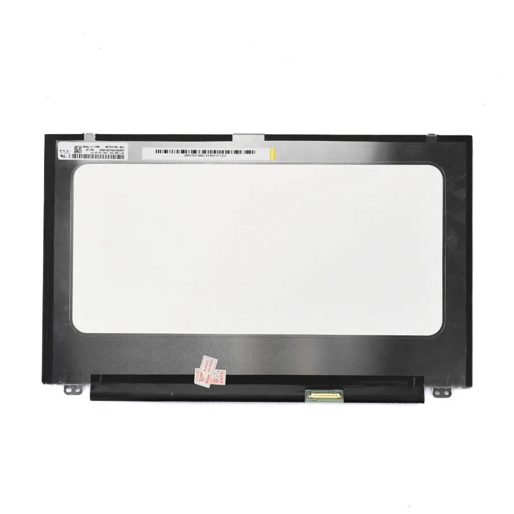 Pantalla LCD NV125FHM-N51 / NV125FHM-N41 | para laptop 12.5 pulg | FHD (1920x1080) | 30 pines eDP |  Con Brackets | conector inferior derecha