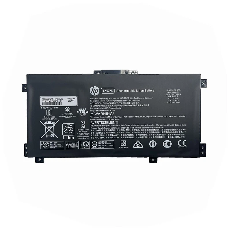 [HP-LK03XL] Bateria Genuine HP LK03XL