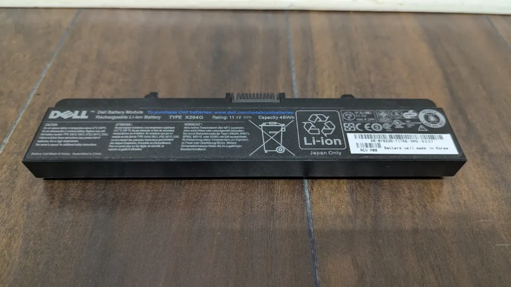 [DE-1525 (X284G)] Bateria Genuine DELL X284G (1525)