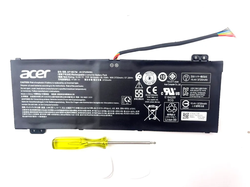 [AC- AP18D8M] Bateria Genuine Acer AP18D8M