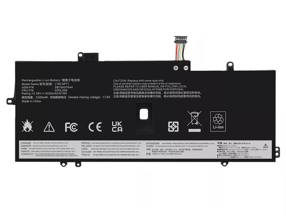 Bateria Genuine Lenovo L18C4P71