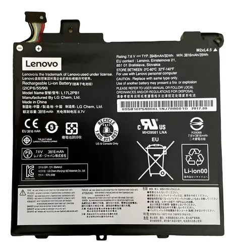 [LE-L17C2PB2] Bateria Genuine L17C2PB2
