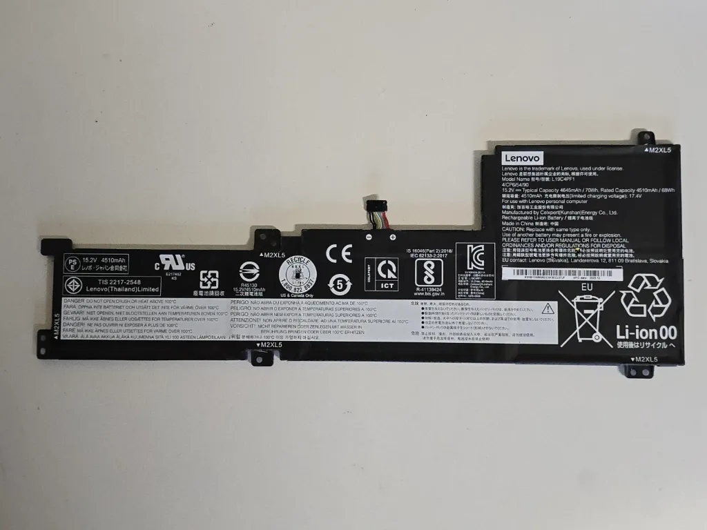 [LE-L19L4PF1] Bateria Genuine Lenovo L19L4PF1