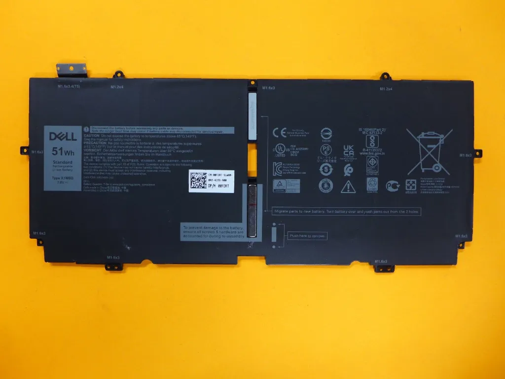 [DE-X1W0D] Bateria Genuine DELL X1W0D / 52TWH