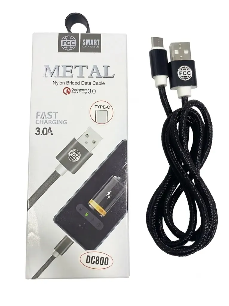[DC800] Cable USB-TPC FCC DC800 Metal Nylon