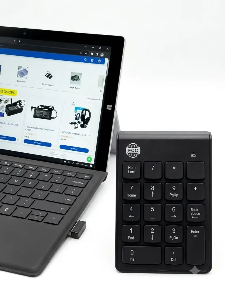[FCC-07D] TECLADO INALAMBRICO FCC 07D
