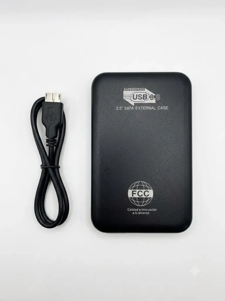 Disco Externo o Portable SATA 2.5" 250GB  FCC V800 Almacenamiento