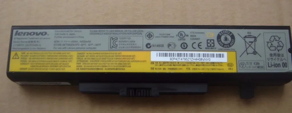 Bateria Genuine Lenovo 45N1043