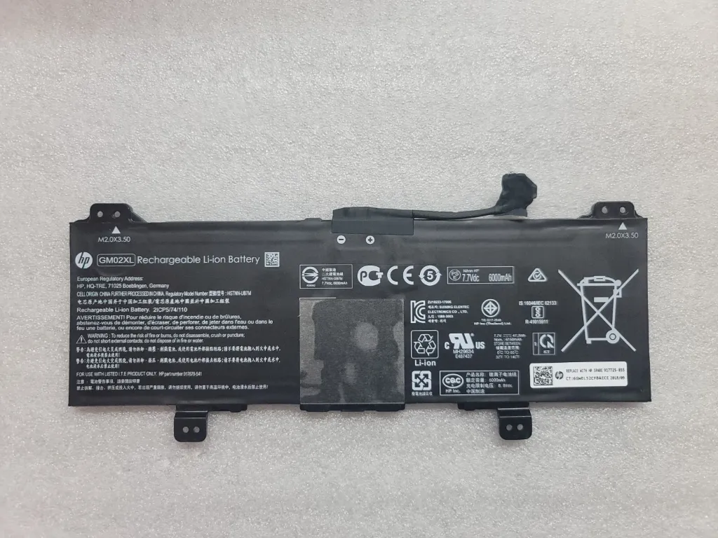 Bateria Genuine HP GM02XL
