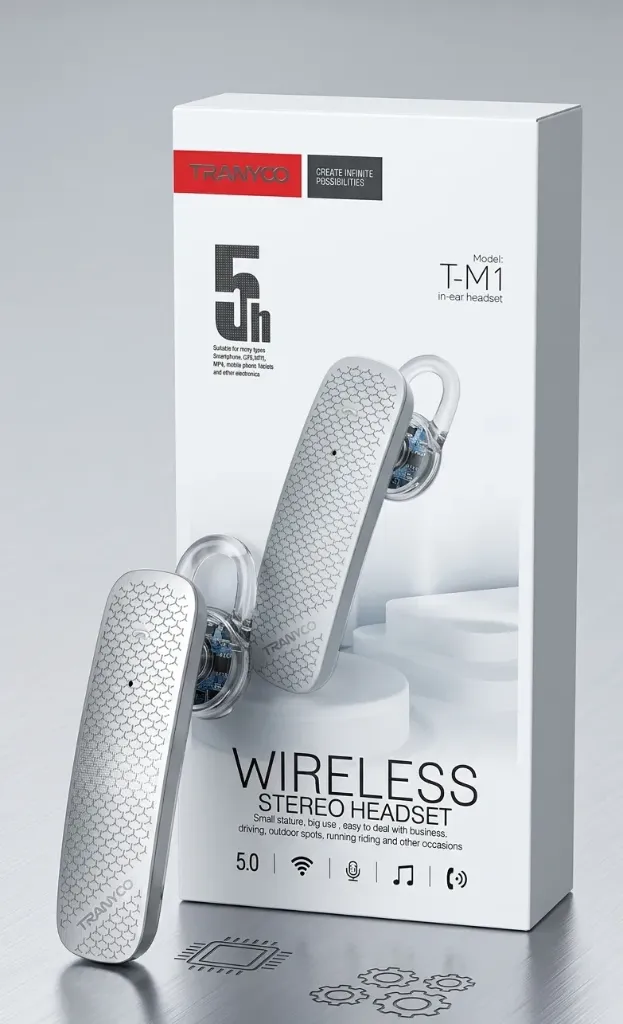 Audífono Inalámbrico Bluetooth TRANYCO® T-M1