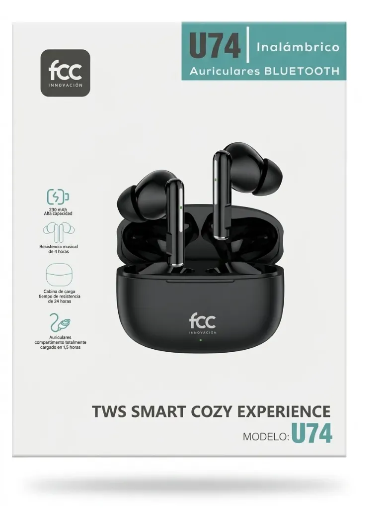 AUDIFONO BLUETOOTH FCC U74