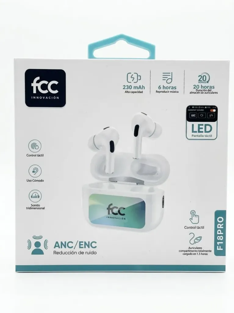 AUDIFONO BLUETOOTH FCC F18PRO