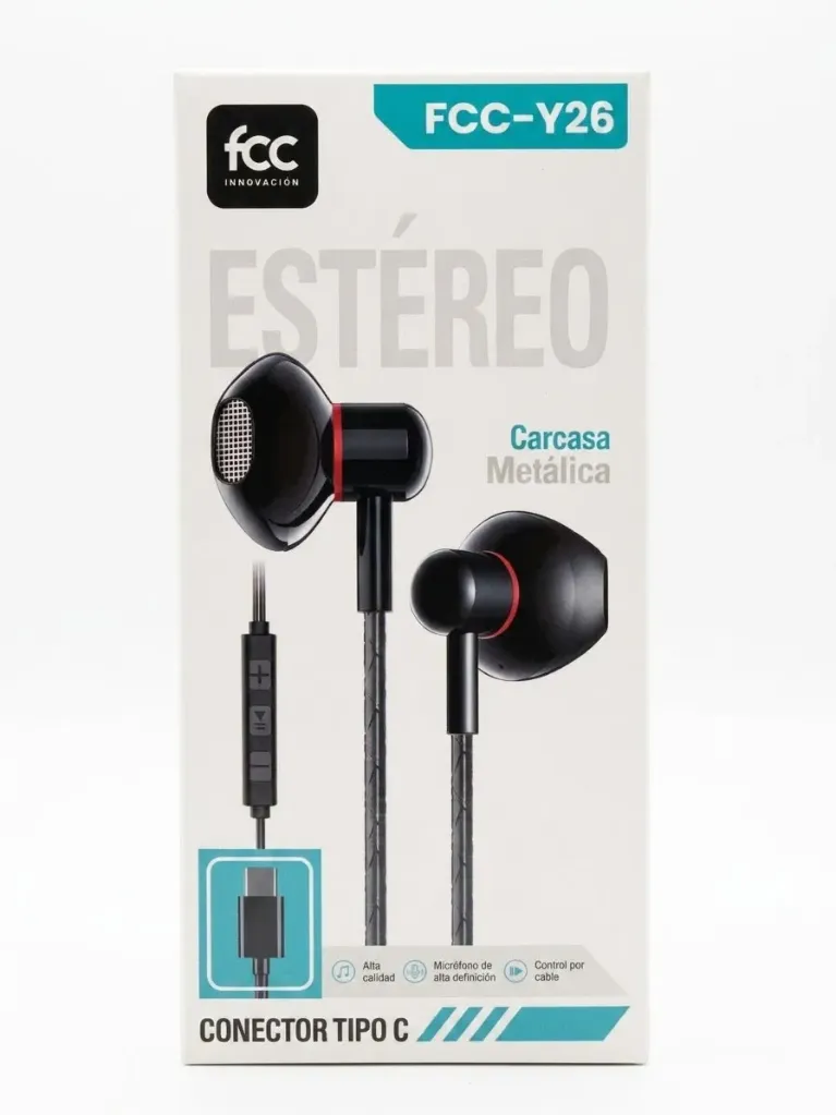 [FCC-Y26] AUDIFONO BLUETOOTH FCC-Y26