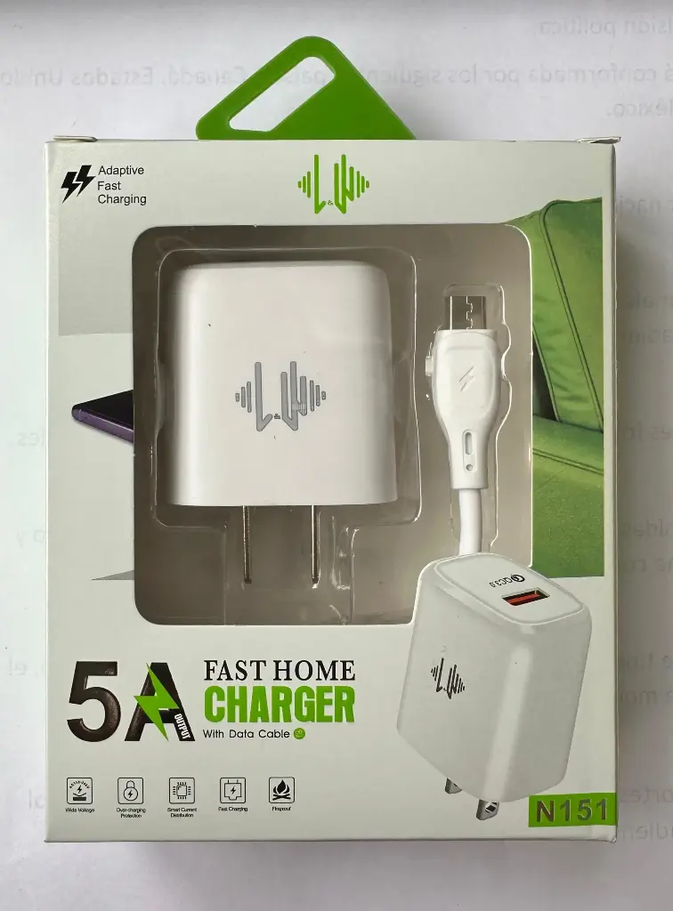 Cargador 1P-(USB) Cable USB-Micro N151 V8