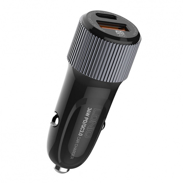 Cargador Auto Solo 2 puerto USB TPC LDNIO C510Q S6