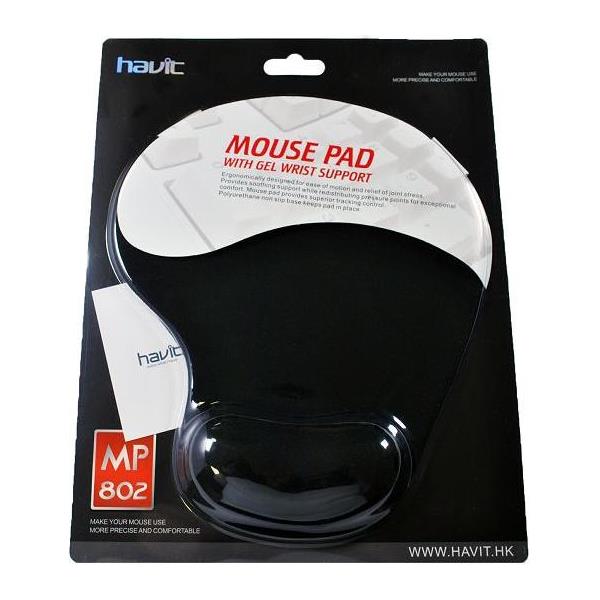 Mouse Pad Negro HV MP802
