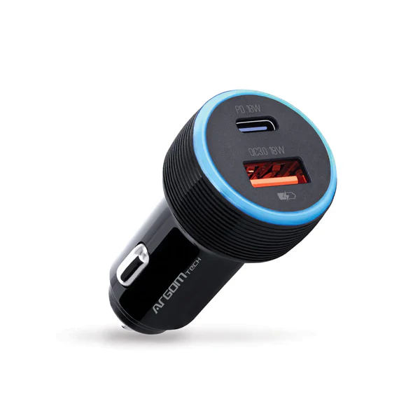 Cargador de Auto PD+USB 38W 